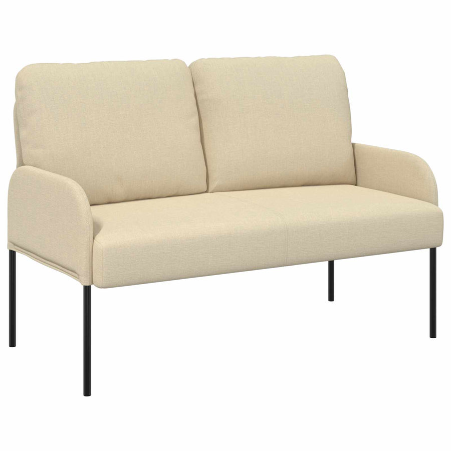 Sofa-Sets met kussen 3 pcs Crème 115 x 56 x 80 cm Multiplex