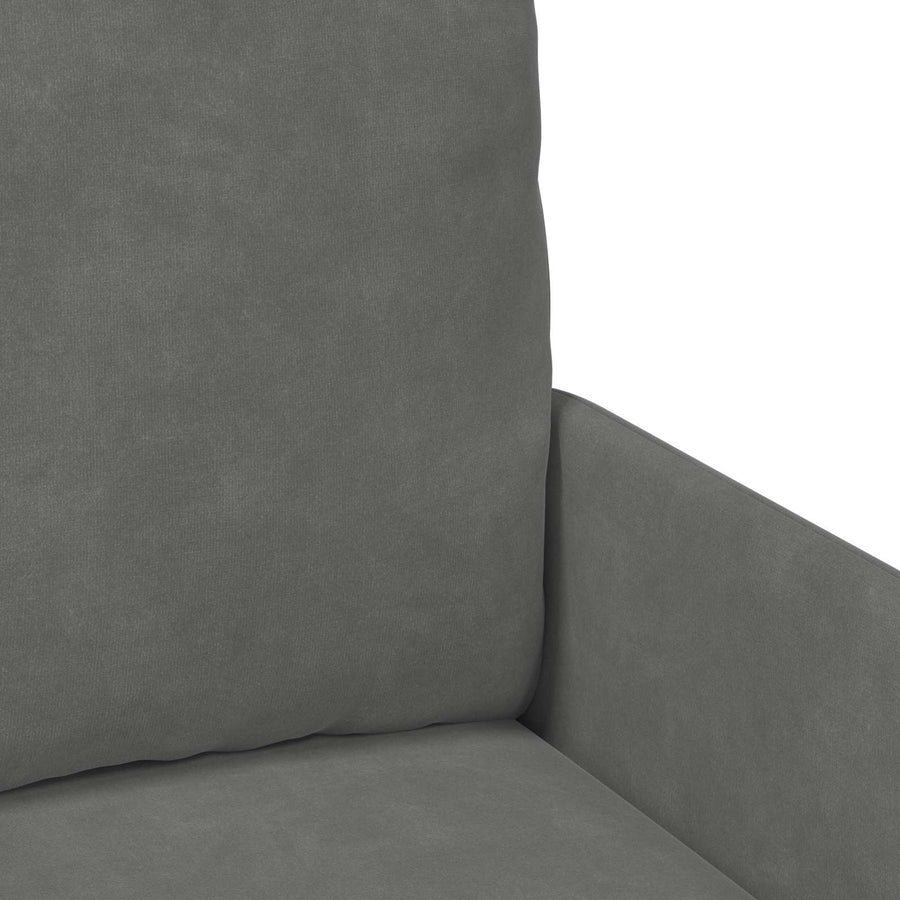 Sofa-Sets 3 pcs Donkergrijs 115 x 56 x 80 cm Multiplex