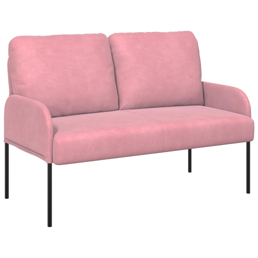 Sofa-Sets met kussen 3 pcs Roze 115 x 56 x 80 cm Multiplex