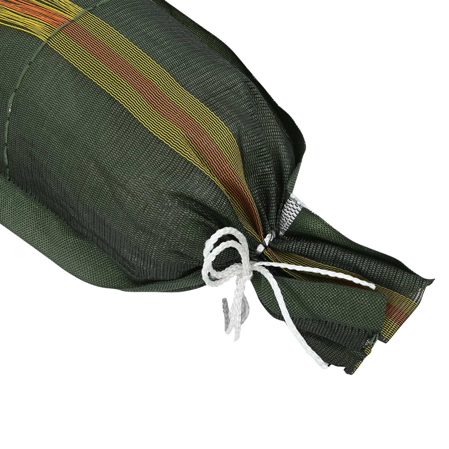 Zandzakken 10 pcs Groen 120 x 27 cm HDPE