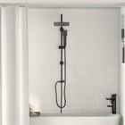 Shower Set Black 47 x 20 x 95 cm Stainless Steel