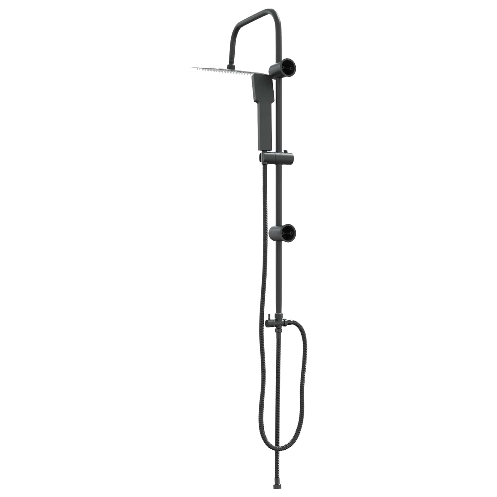 Douche systeem Zwart 45 x 20 x 96 cm