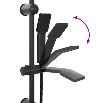 Douche systeem Zwart 45 x 20 x 96 cm