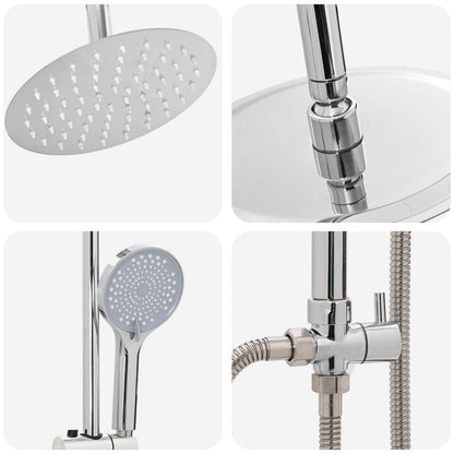 Douche systeem Zilver 45 x 20 x 96 cm
