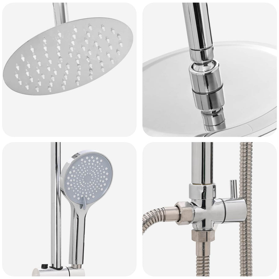 Douche systeem Zilver 45 x 20 x 96 cm