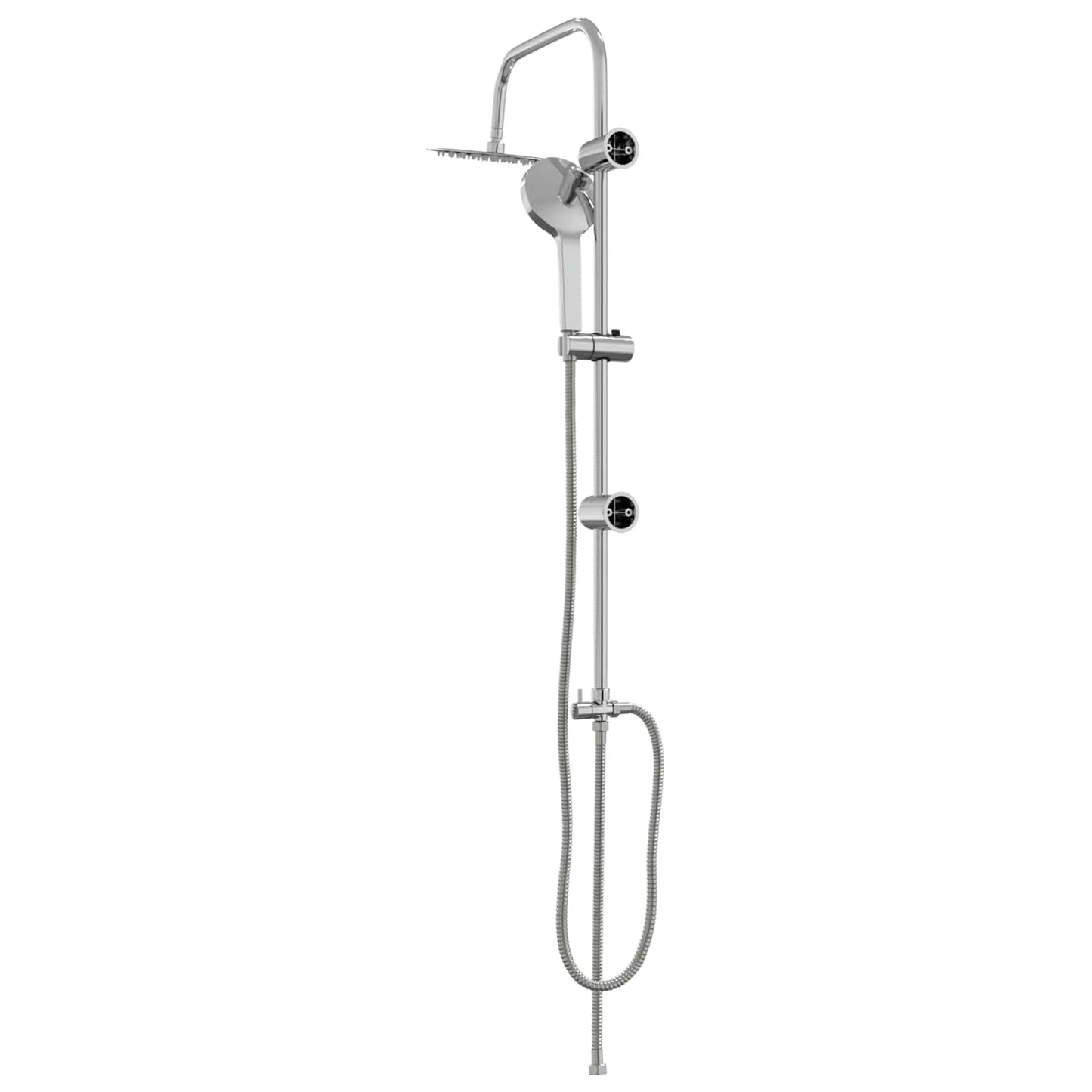 Douche systeem Zilver 45 x 20 x 96 cm