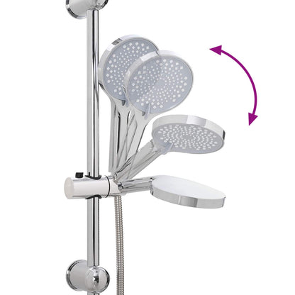 Douche systeem Zilver 45 x 20 x 96 cm