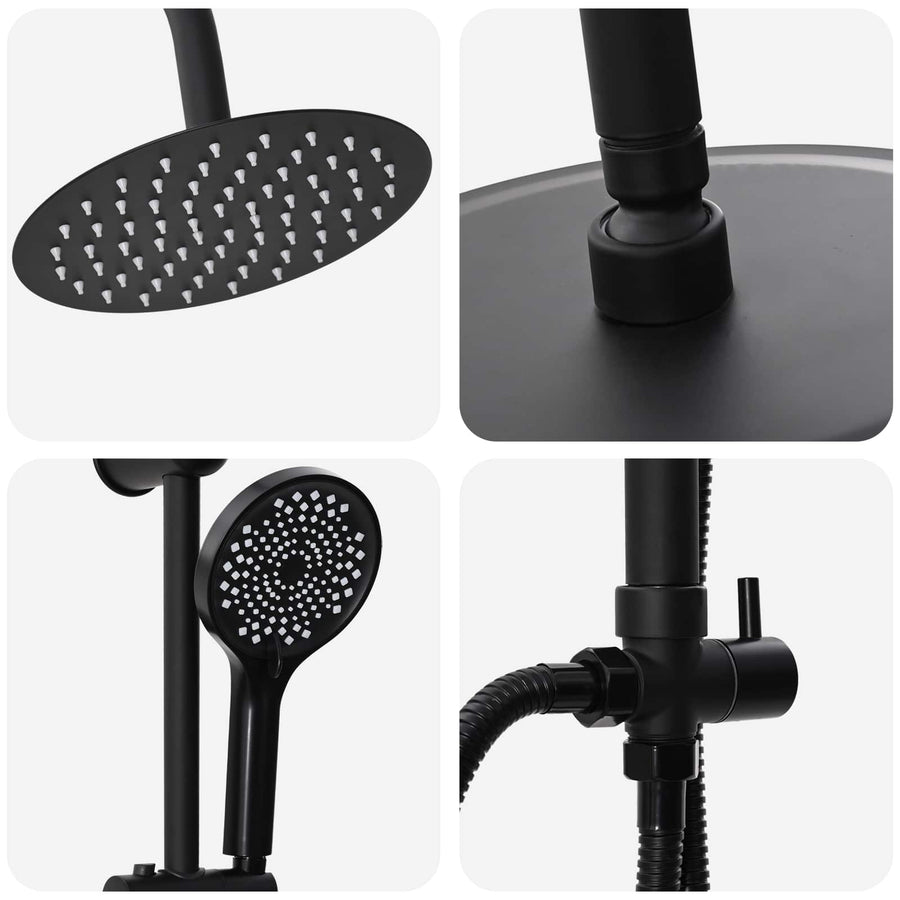 Douche systeem Zwart 45 x 20 x 96 cm