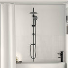 Shower Head Set Black 47 x 20 x 95 cm Stainless Steel