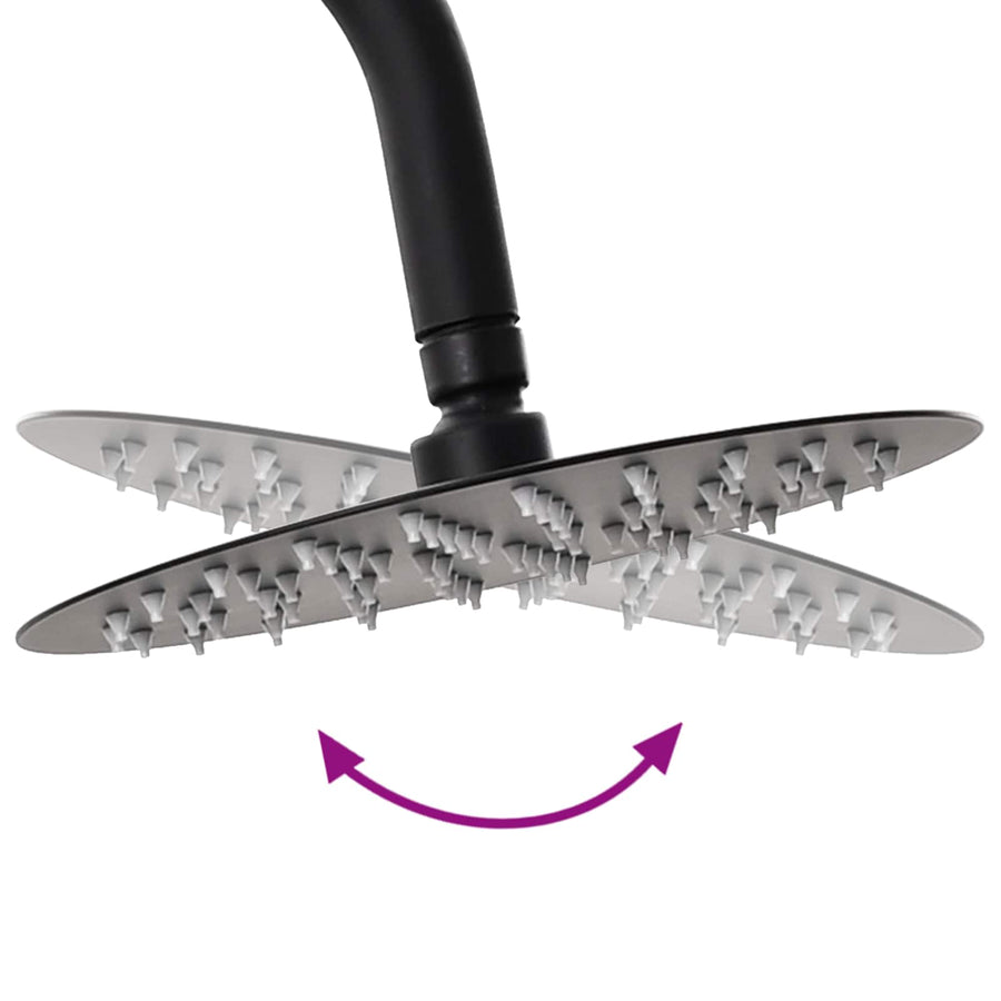 Douche systeem Zwart 45 x 20 x 96 cm