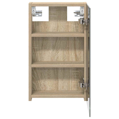 Badkamer spiegelkast met plank Sonoma Eiken 30 x 10,5 x 50 cm