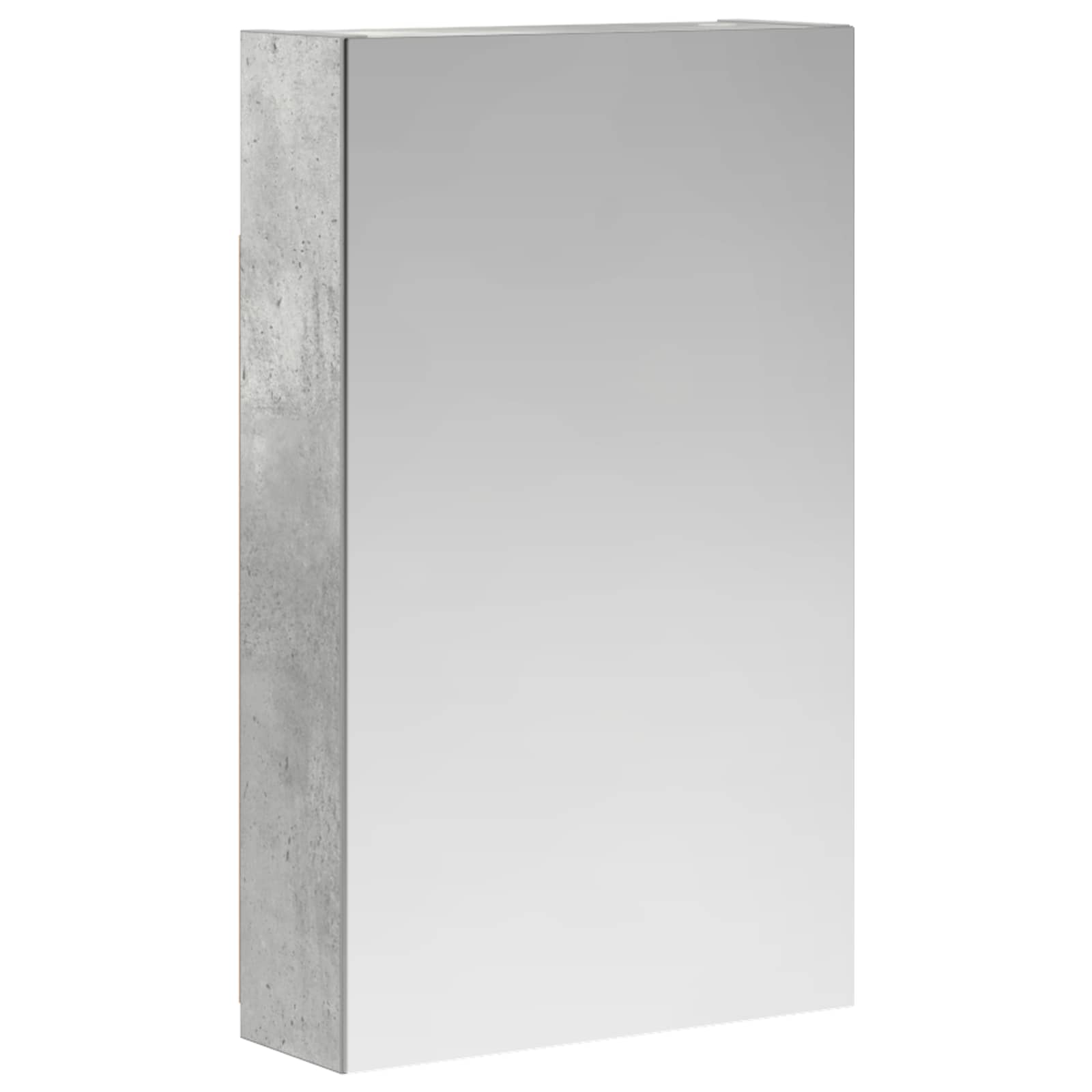 Badkamer spiegelkast Beton Grijs 30 x 10,5 x 50 cm Bewerkt hout