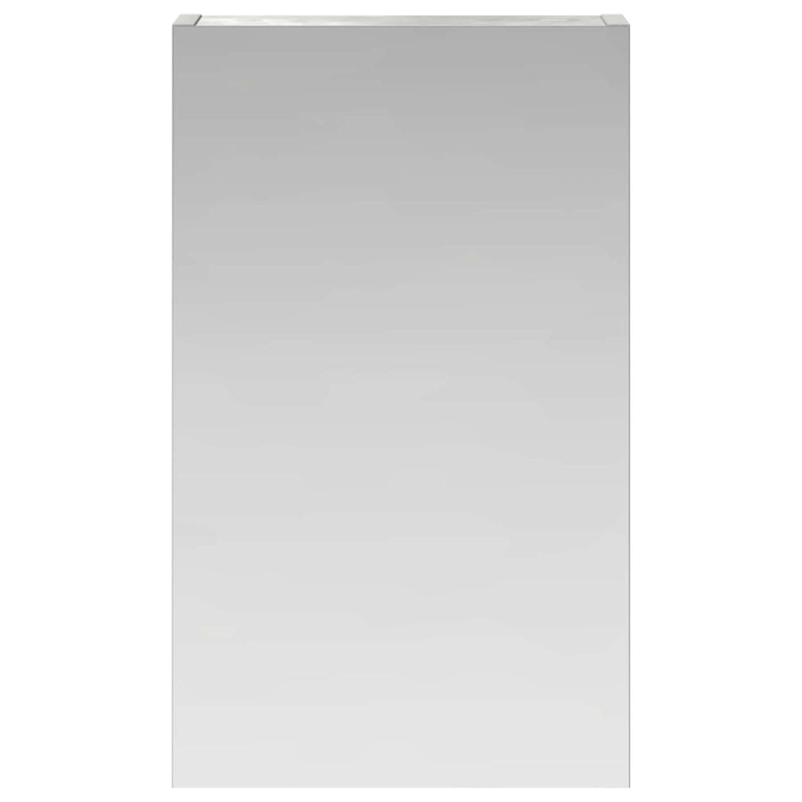 Badkamer spiegelkast Beton Grijs 30 x 10,5 x 50 cm Bewerkt hout