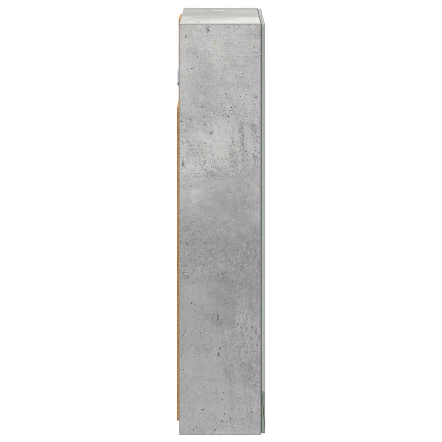 Badkamer spiegelkast Beton Grijs 30 x 10,5 x 50 cm Bewerkt hout