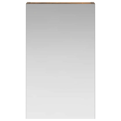 Badkamer spiegelkast met plank Gerookt eiken 30 x 10,5 x 50 cm