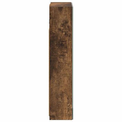 Badkamer spiegelkast met plank Gerookt eiken 30 x 10,5 x 50 cm
