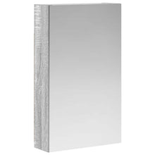 Badkamer spiegelkast met plank Grijs Sonoma 30 x 10,5 x 50 cm