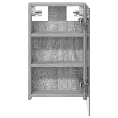 Badkamer spiegelkast met plank Grijs Sonoma 30 x 10,5 x 50 cm