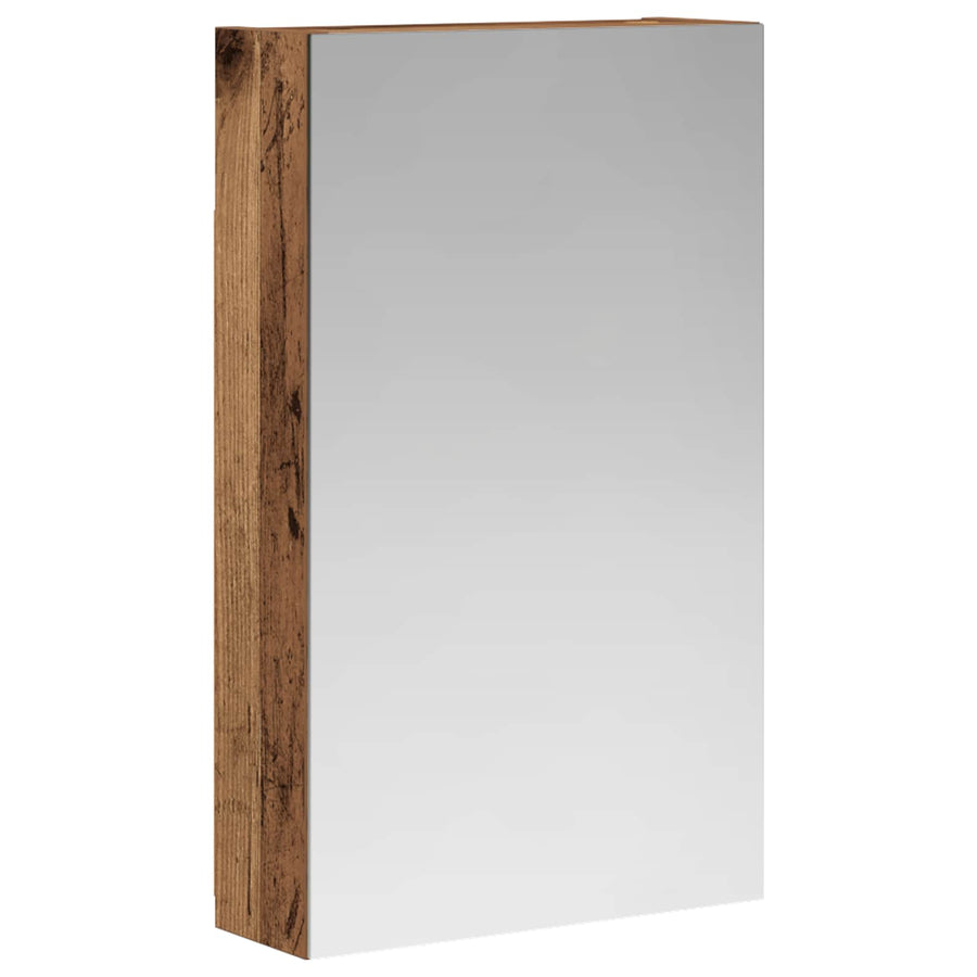 Badkamer spiegelkast Oudhout 30 x 10,5 x 50 cm Bewerkt hout