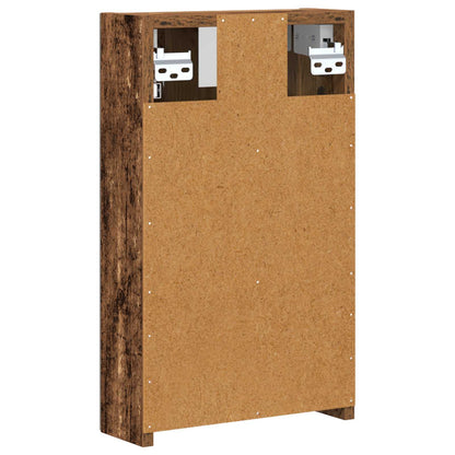 Badkamer spiegelkast Oudhout 30 x 10,5 x 50 cm Bewerkt hout