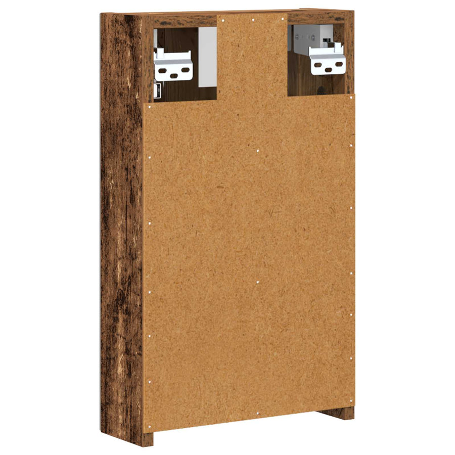 Badkamer spiegelkast Oudhout 30 x 10,5 x 50 cm Bewerkt hout