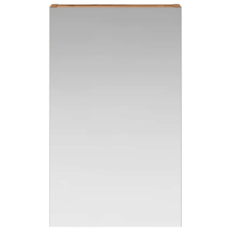 Badkamer spiegelkast Oudhout 30 x 10,5 x 50 cm Bewerkt hout