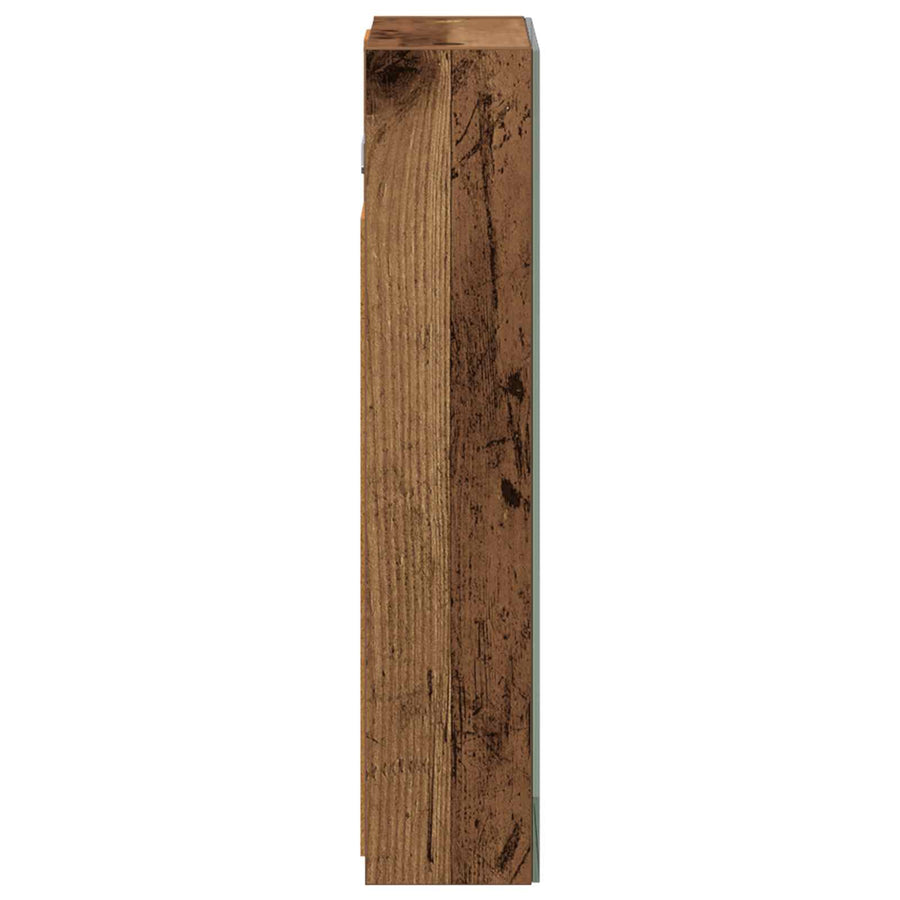 Badkamer spiegelkast Oudhout 30 x 10,5 x 50 cm Bewerkt hout