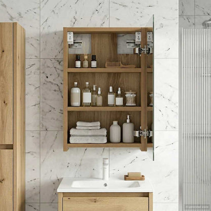 Badkamer spiegelkast Ambachtelijk eiken 30 x 10,5 x 50 cm