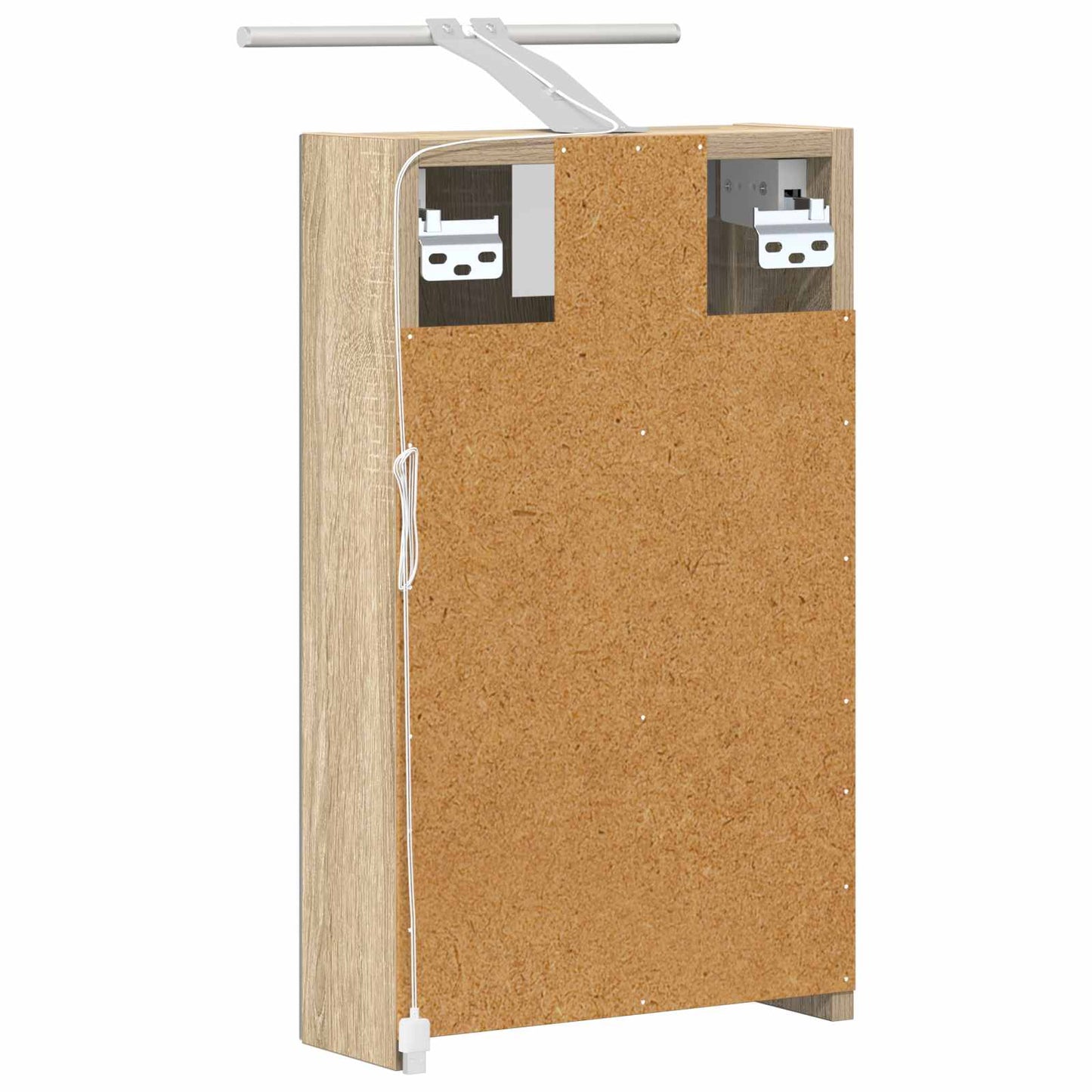Badkamer spiegelkast met plank Sonoma Eiken 30 x 10,5 x 50 cm