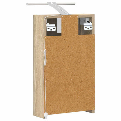 Badkamer spiegelkast met plank Sonoma Eiken 30 x 10,5 x 50 cm