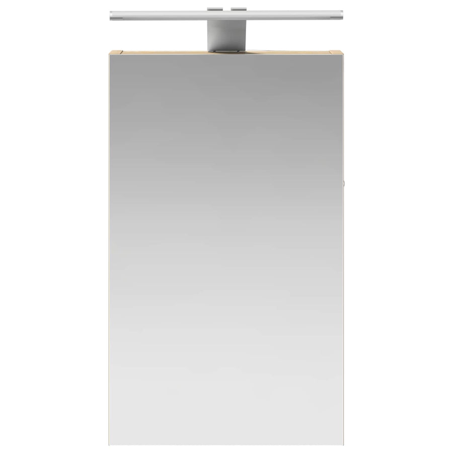 Badkamer spiegelkast met plank Sonoma Eiken 30 x 10,5 x 50 cm