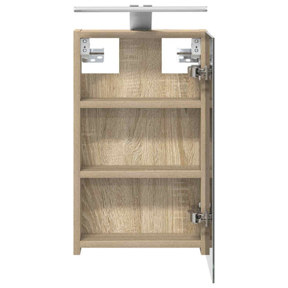 Badkamer spiegelkast met plank Sonoma Eiken 30 x 10,5 x 50 cm