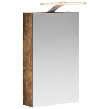 Badkamer spiegelkast met plank Gerookt eiken 30 x 10,5 x 50 cm
