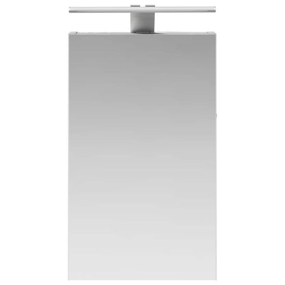 Badkamer spiegelkast met plank Grijs Sonoma 30 x 10,5 x 50 cm