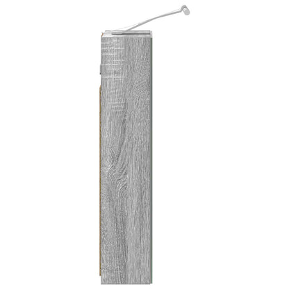 Badkamer spiegelkast met plank Grijs Sonoma 30 x 10,5 x 50 cm