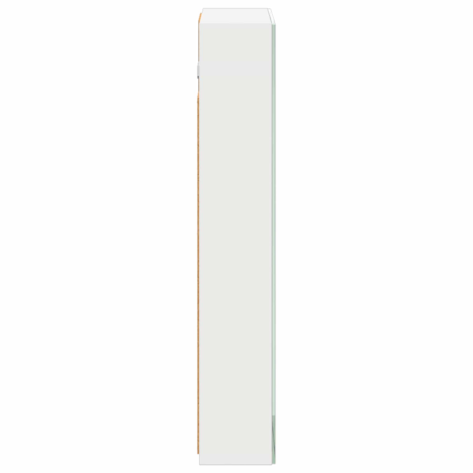 Badkamer spiegelkast Wit 40 x 10,5 x 60,5 cm Bewerkt hout
