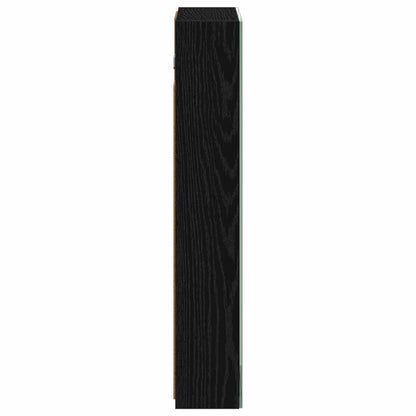 Badkamer spiegelkast met plank Zwart Eiken 40 x 10,5 x 60,5 cm