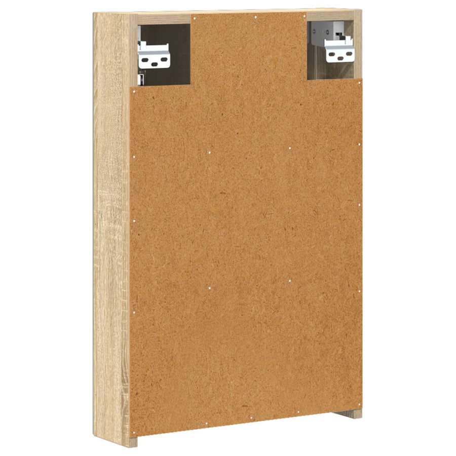 Badkamer spiegelkast met plank Sonoma Eiken 40 x 10,5 x 60,5 cm