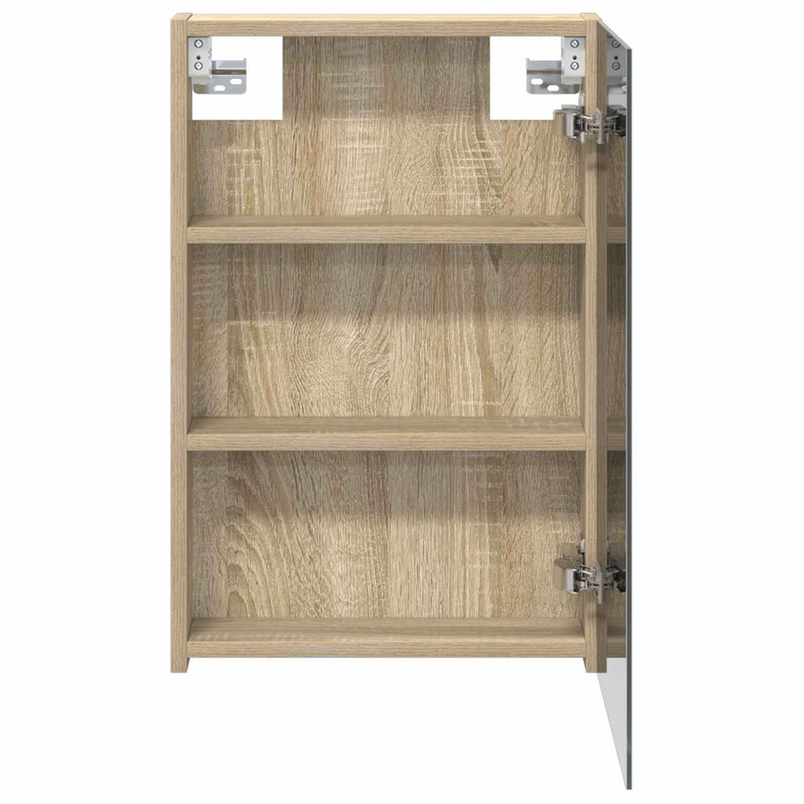 Badkamer spiegelkast met plank Sonoma Eiken 40 x 10,5 x 60,5 cm