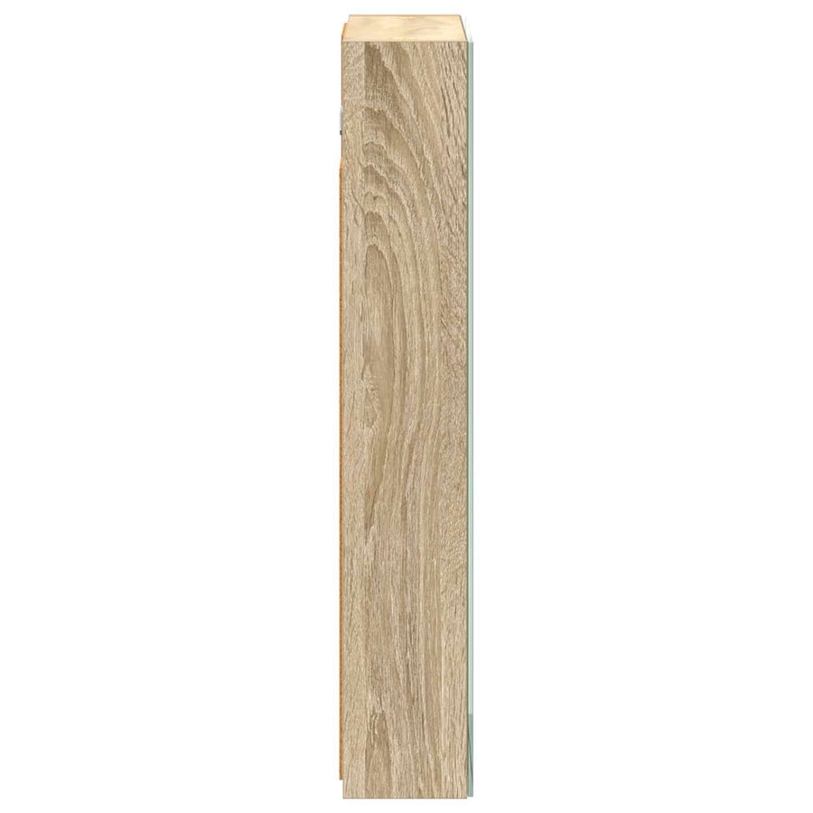 Badkamer spiegelkast met plank Sonoma Eiken 40 x 10,5 x 60,5 cm