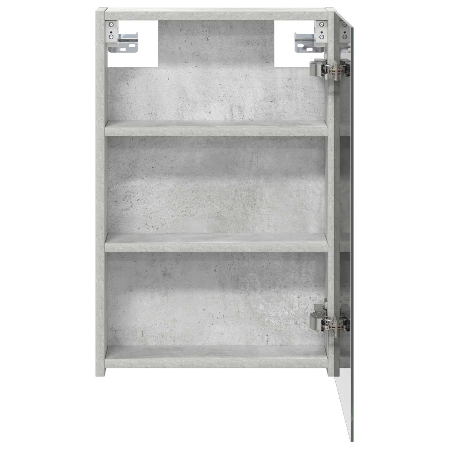 Badkamer spiegelkast met plank Beton Grijs 40 x 10,5 x 60,5 cm