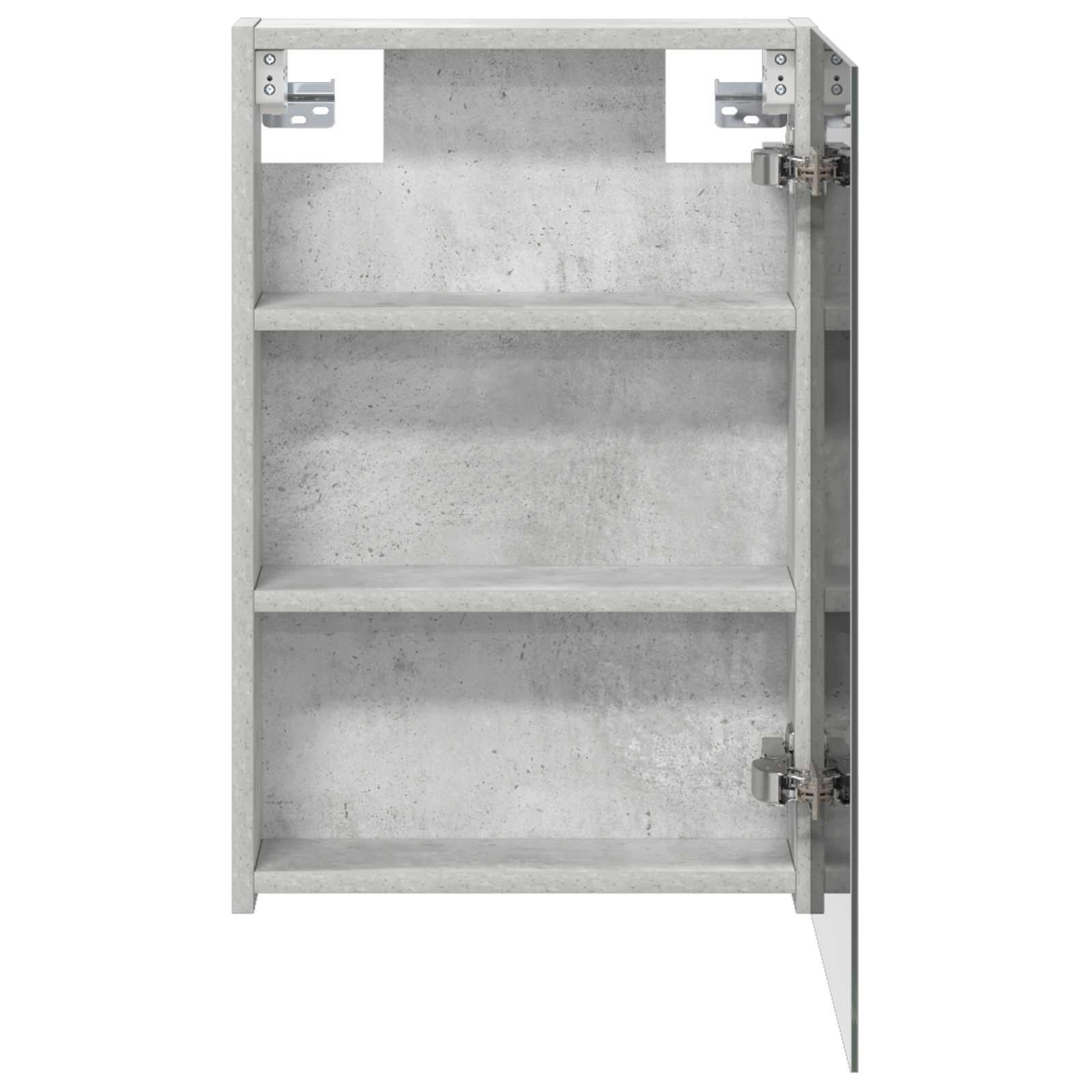 Badkamer spiegelkast met plank Beton Grijs 40 x 10,5 x 60,5 cm