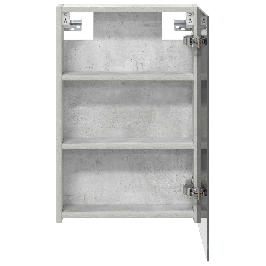 Badkamer spiegelkast Beton Grijs 40 x 10,5 x 60,5 cm