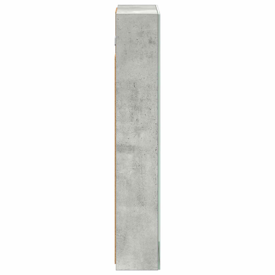 Badkamer spiegelkast Beton Grijs 40 x 10,5 x 60,5 cm