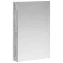 Badkamer spiegelkast met plank Grijs Sonoma 40 x 10,5 x 60,5 cm