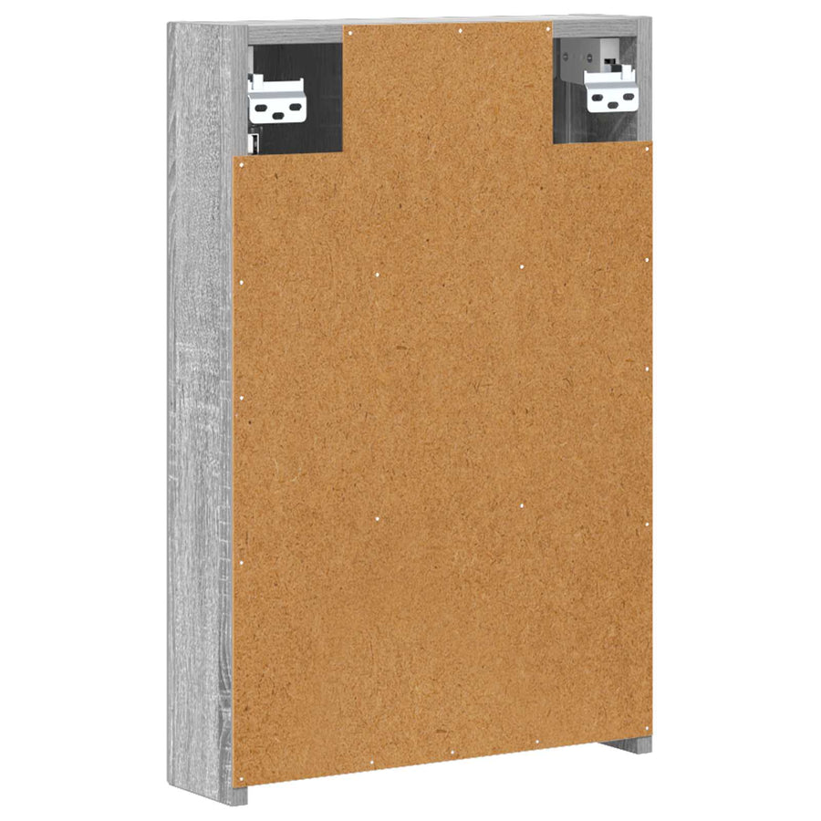 Badkamer spiegelkast Grijs Sonoma 40 x 10,5 x 60,5 cm