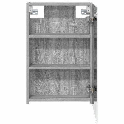 Badkamer spiegelkast met plank Grijs Sonoma 40 x 10,5 x 60,5 cm