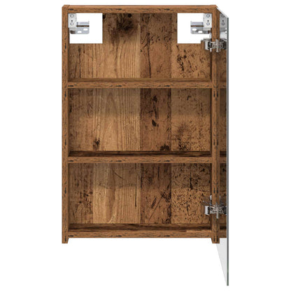 Badkamer spiegelkast Oudhout 40 x 10,5 x 60,5 cm Bewerkt hout