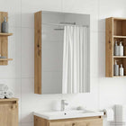 Badkamer spiegelkast 40x10.5x60.5 cm eiken