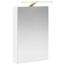 Badkamer spiegelkast Wit 40 x 10,5 x 60,5 cm Bewerkt hout